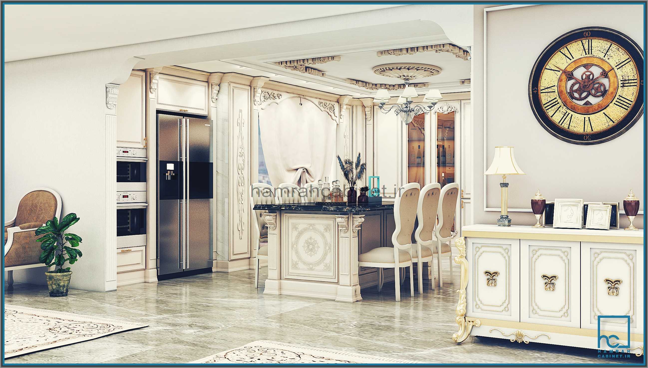 کابینت کلاسیک رنگخور 53